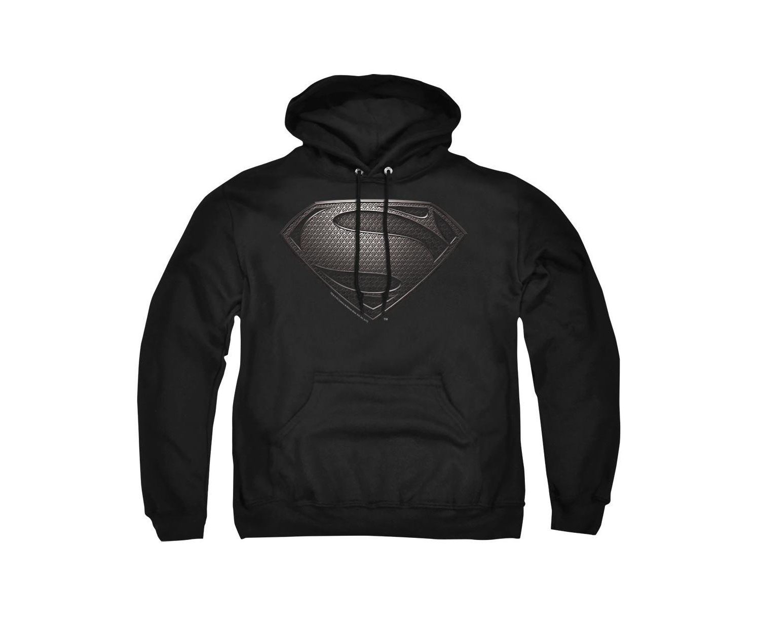 Men's Man Of Steel Mos Desaturated Graphic Pull-Over Hoodie