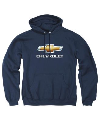 Men's Chevrolet Chevy Bowtie Stacked Pull-Over Hoodie