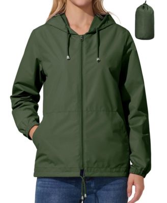 Women's Waterproof Packable Lightweight Jacket