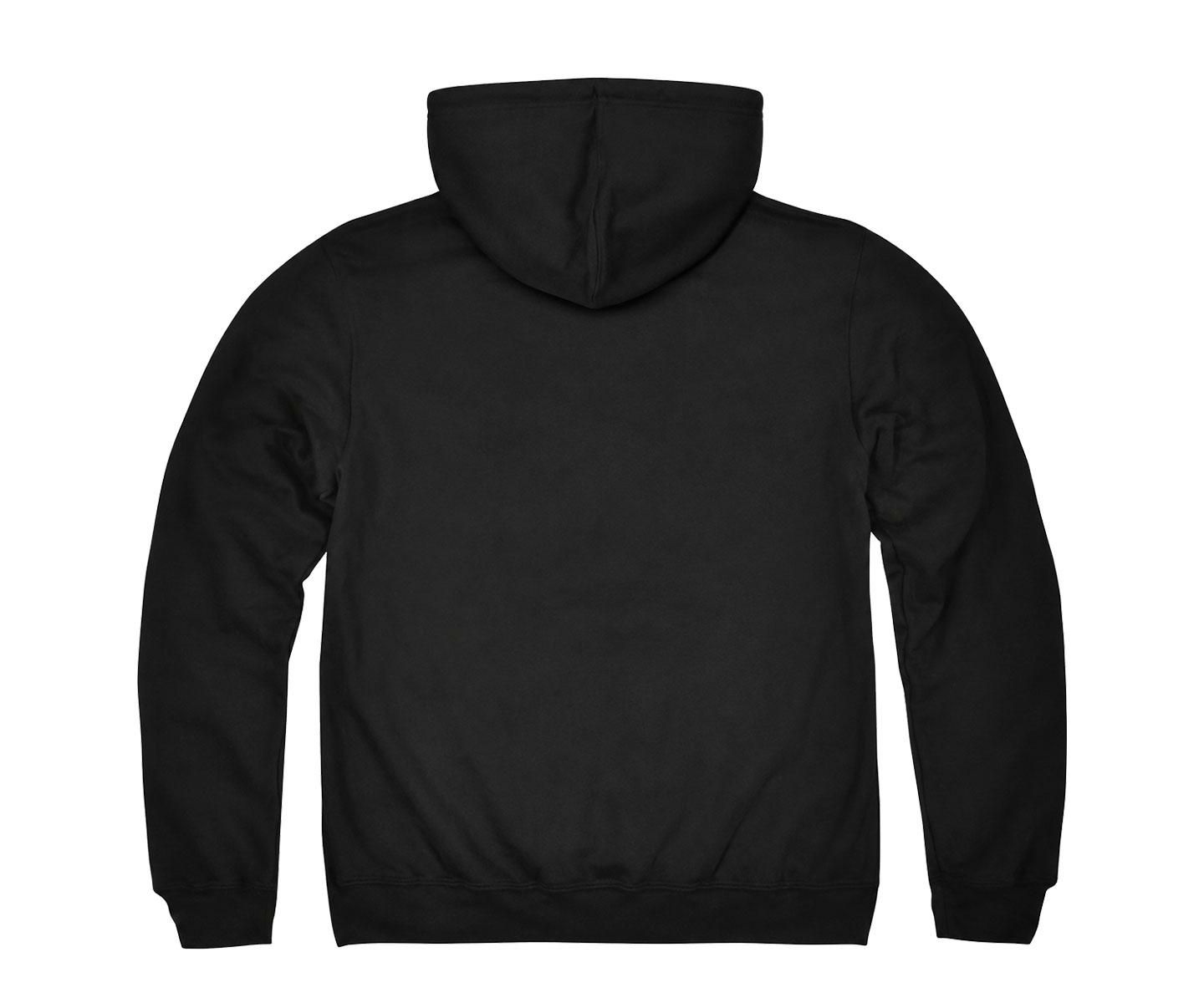 Мужское худи Corvette Chevrolet Chevy Bowtie Stacked Graphic Pullover Poly-Cotton Blend, цвет: Чёрный — фото 2