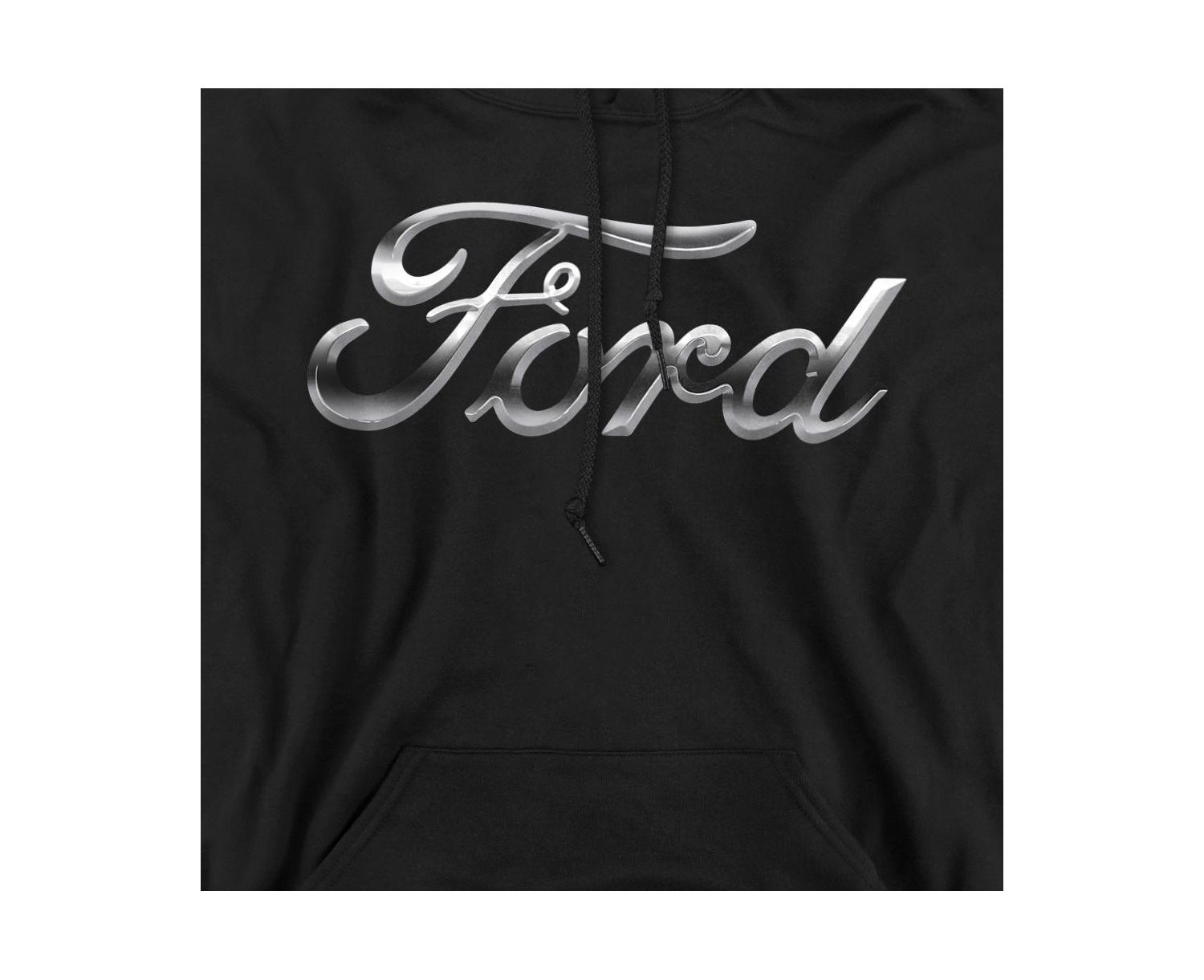 Men's Ford Chrome Logo Graphic Pullover Hoodie