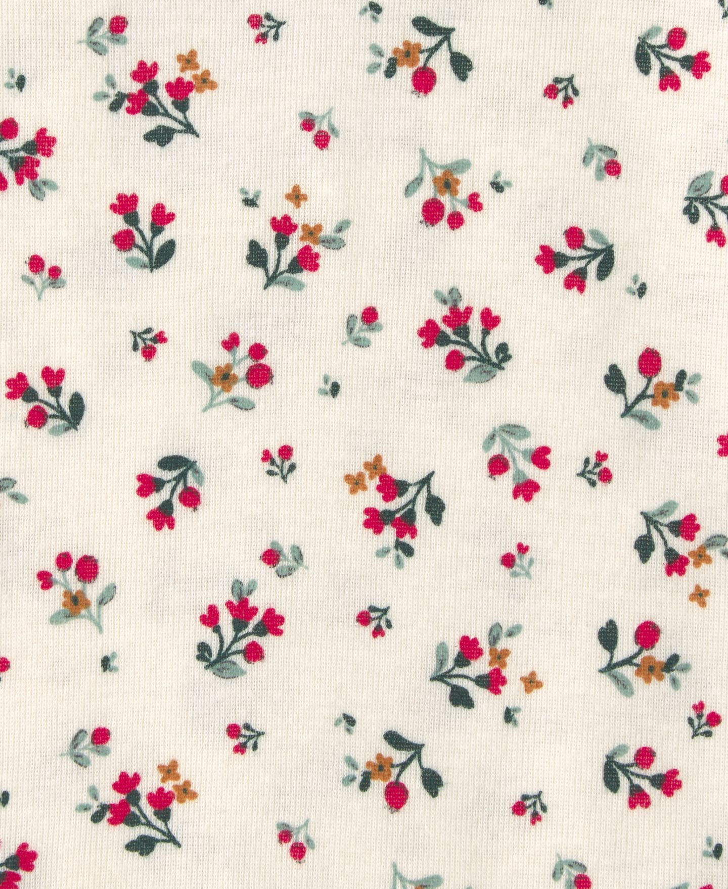 Комплект Carter's Floral Long-Sleeve Bodysuits and Pants, 3-Piece Set для девочек-малышей, цвет: Красный / Серый — фото 4