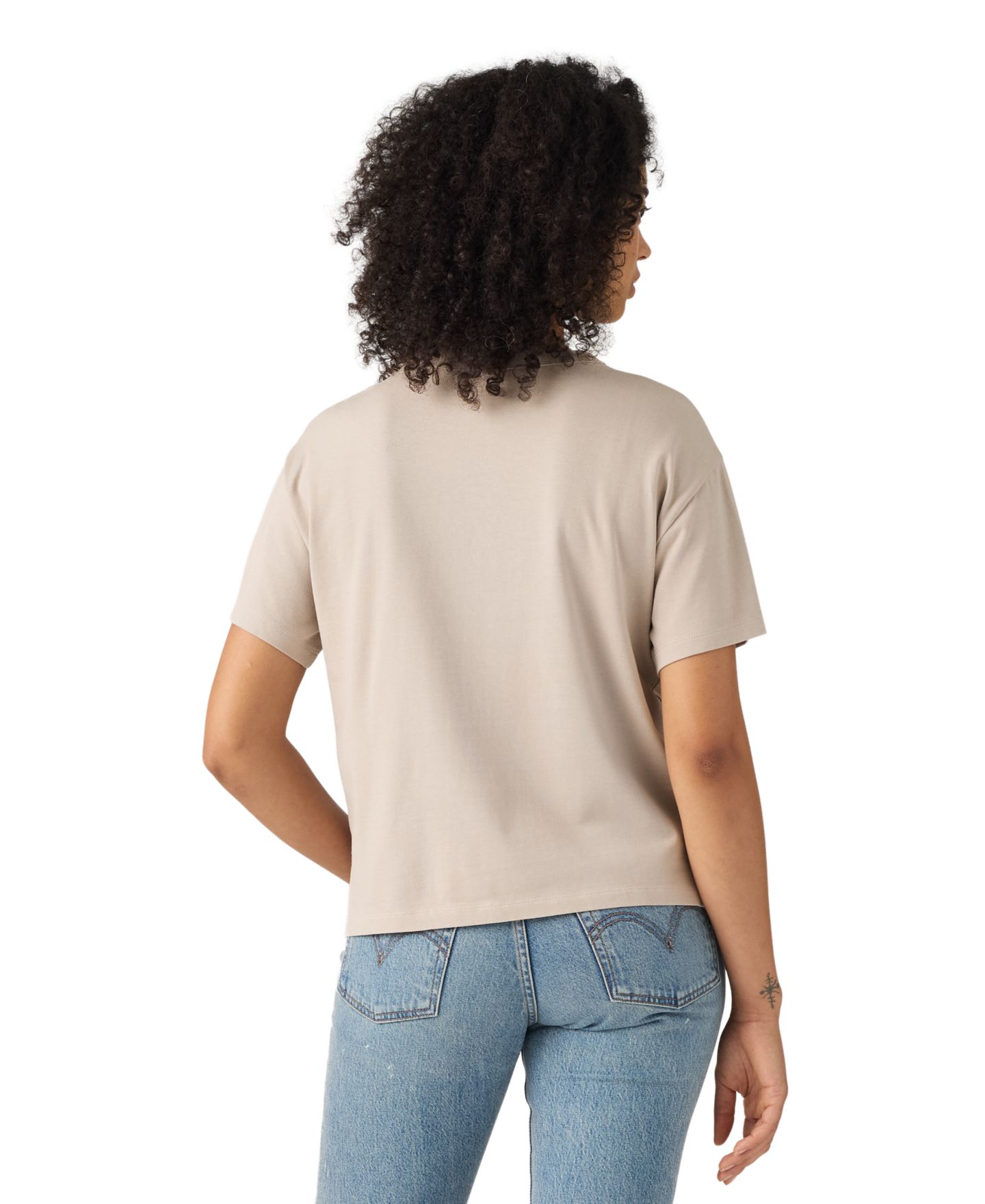 Женская футболка Levi's Premium Vintage Relaxed-Fit, цвет: Серый — фото 4