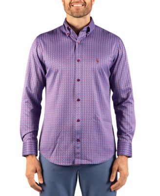 Men's Geo Windmill Printed Performance Shirt