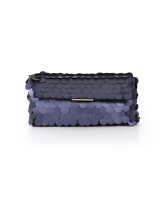 Woman's Kit Payette Sequin Envelope Clutch