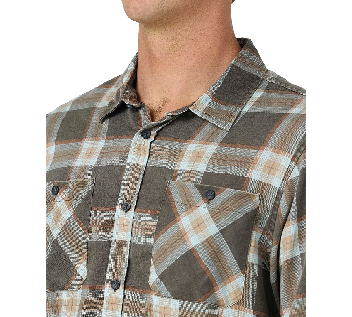 O'Neill Men's Print Long-Sleeve Flannel Shirt