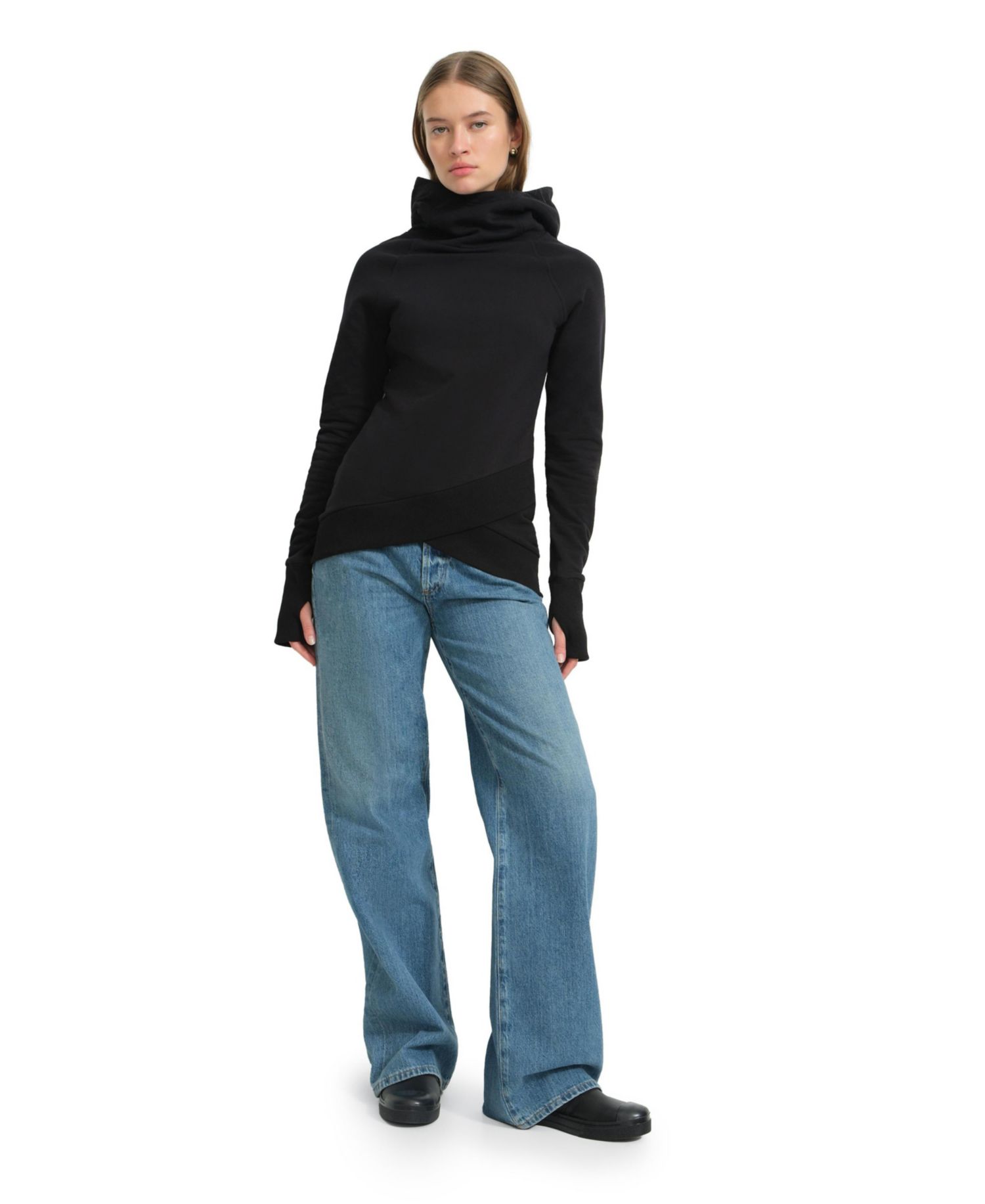 Women's Geneva Hooded Thumbhole Sweatshirt