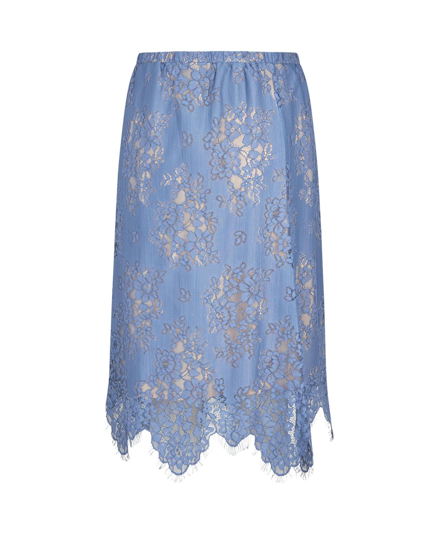 Women's MaSarivelle Floral-Lace Midi Skirt