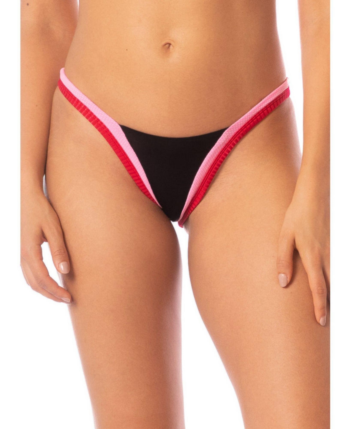 Maaji Women's Midnight Shadow Trinity Bikini Bottom