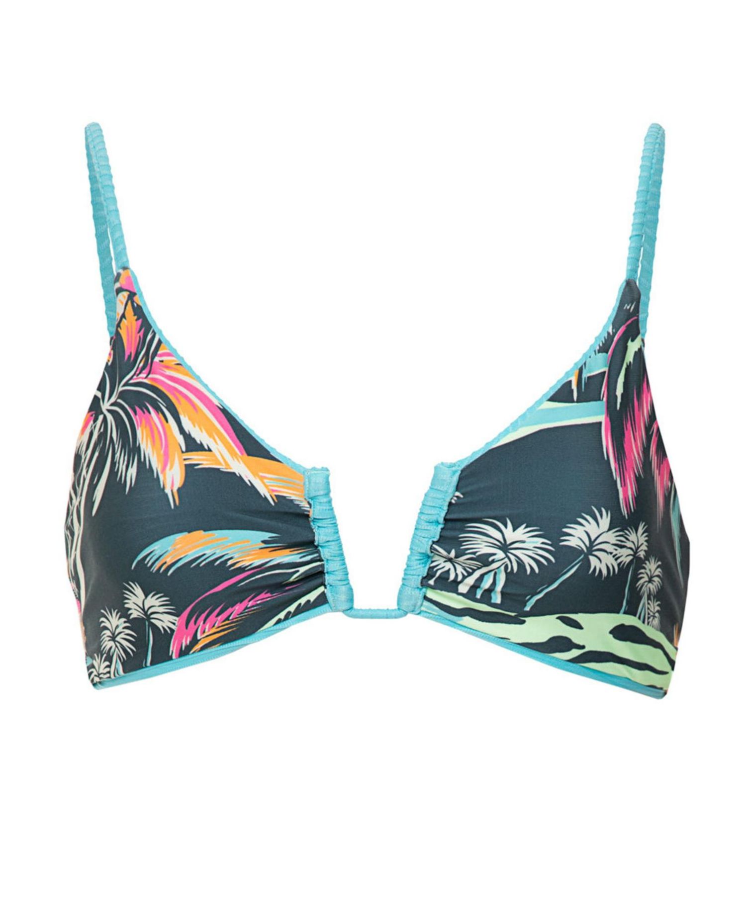 Women's Sea Blue Bia Bikini Top