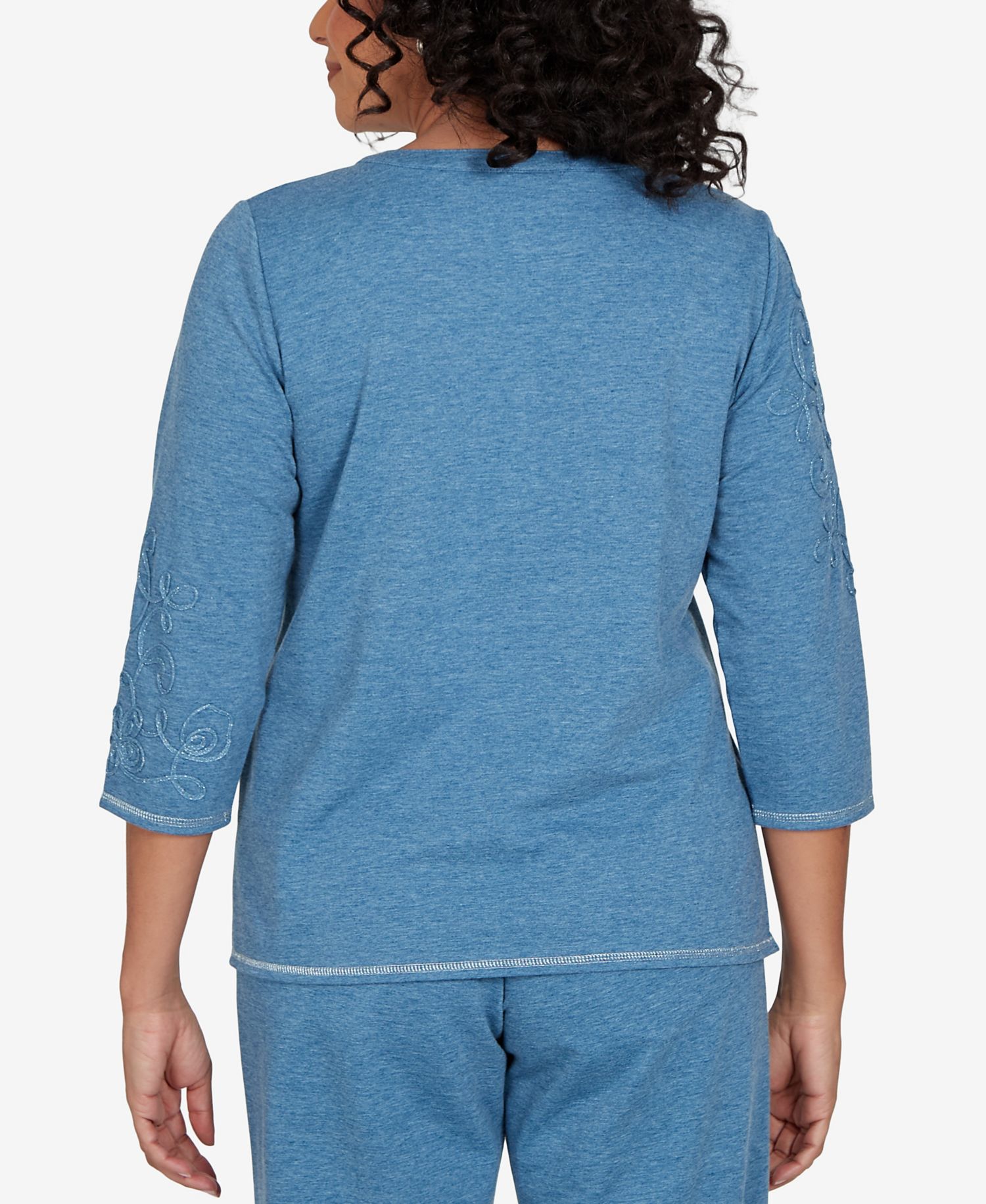 Women's V-Neck 3/4-Sleeve T-Shirt