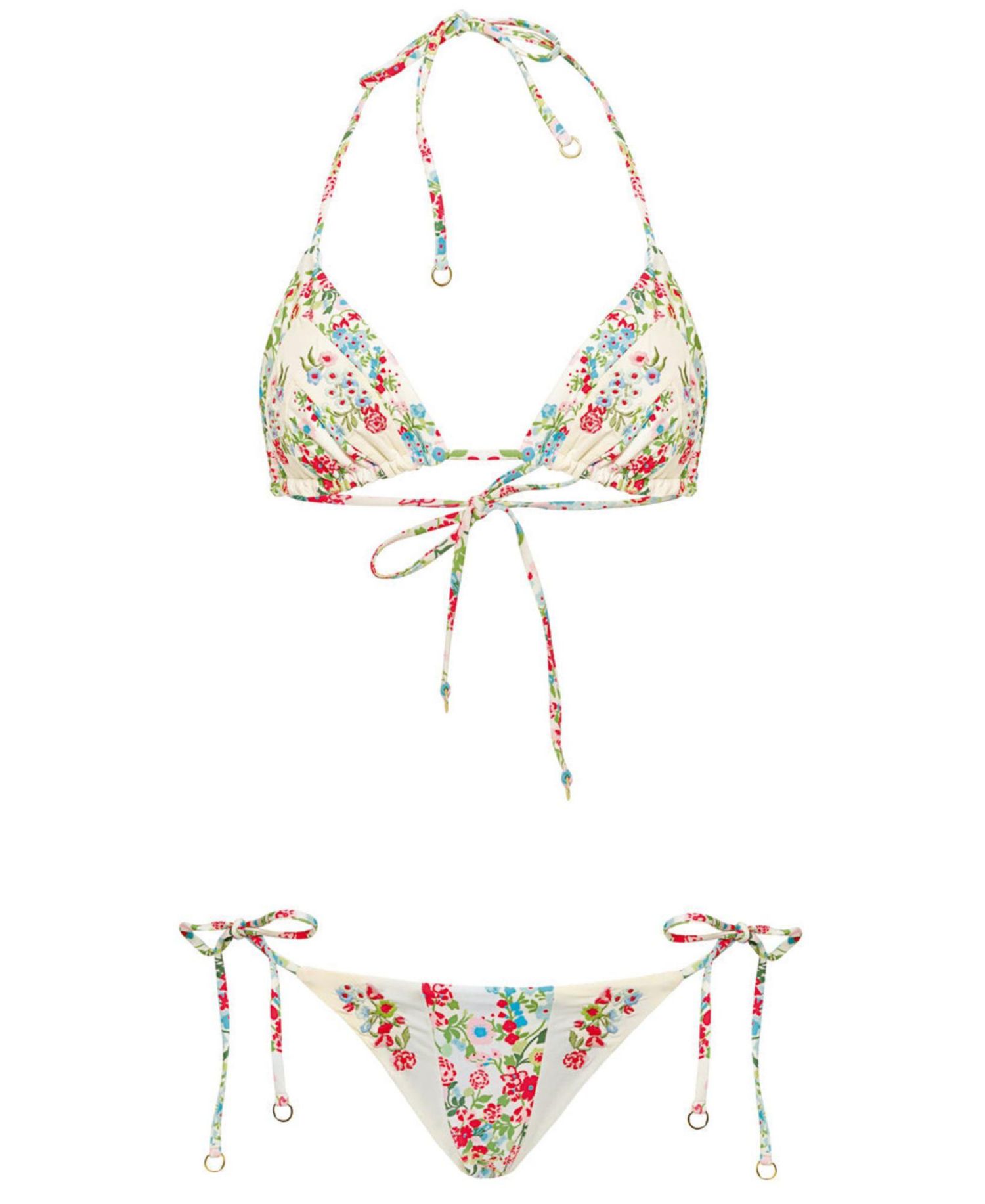 Women's Love in Bloom Shining Bikini Bottom