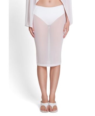 Women's Vesper Sheer Mesh Knee Length Skirt