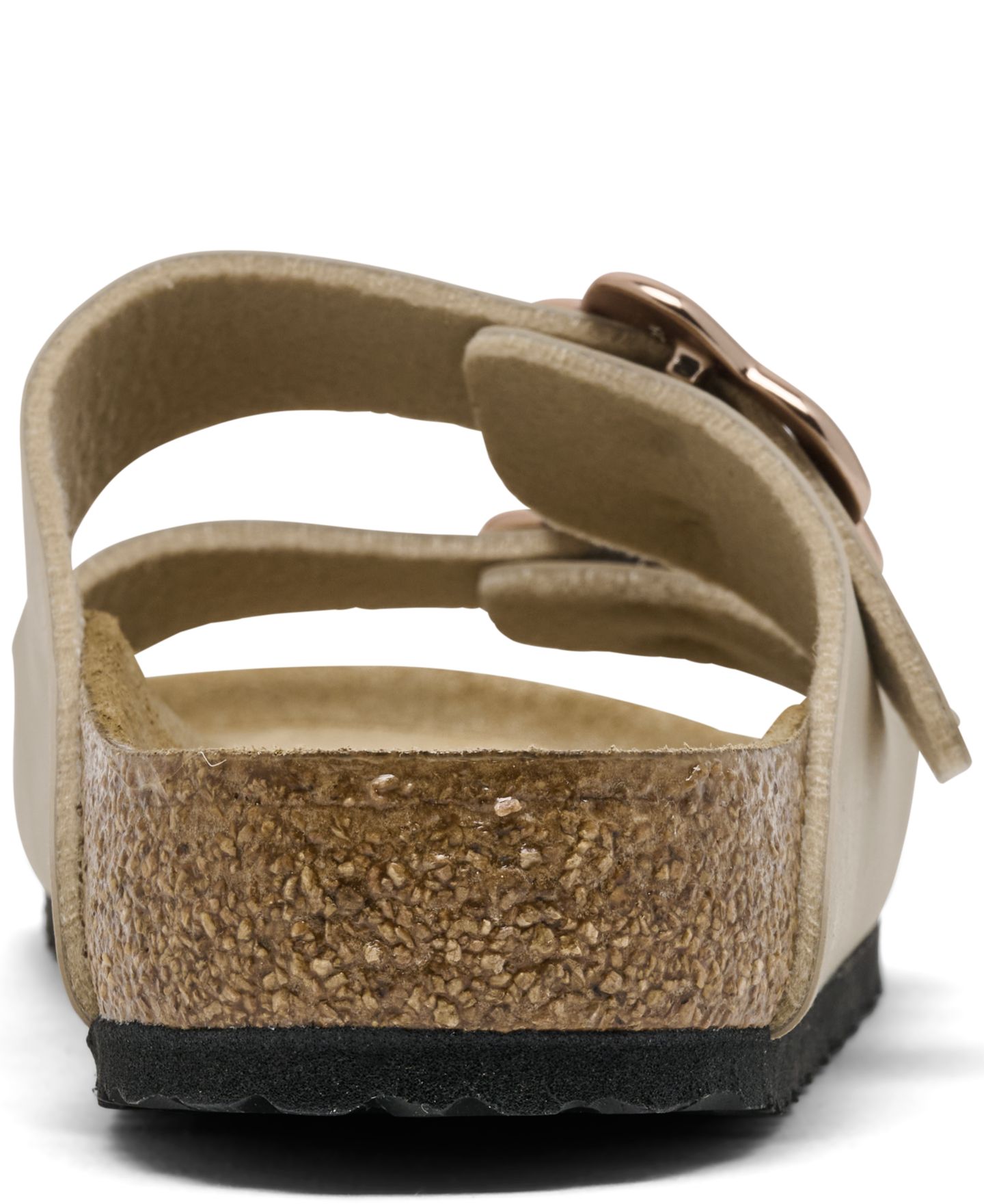 Сандалии Birkenstock Arizona Birko-Flor Flower Buckle Sandals from Finish Line для девочек, цвет: Sandcastle — фото 4