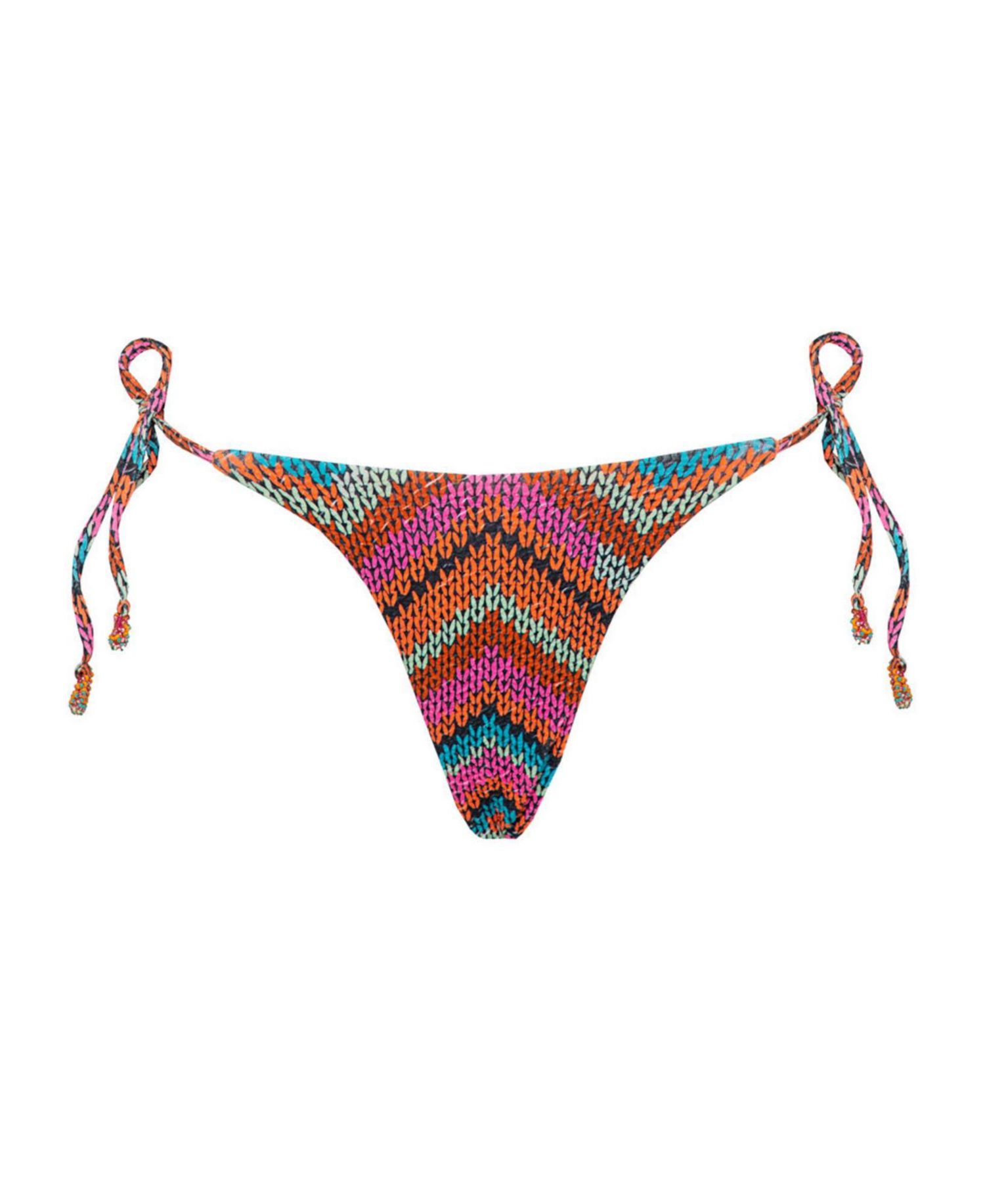 Women's Cheeky Side-Tie Reversible Bikini Bottom