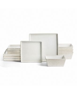 Grace Fluted 12-Pc. Dinnerware Set, Service for 4
