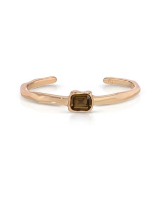 Molten Crystal Cuff Bracelet