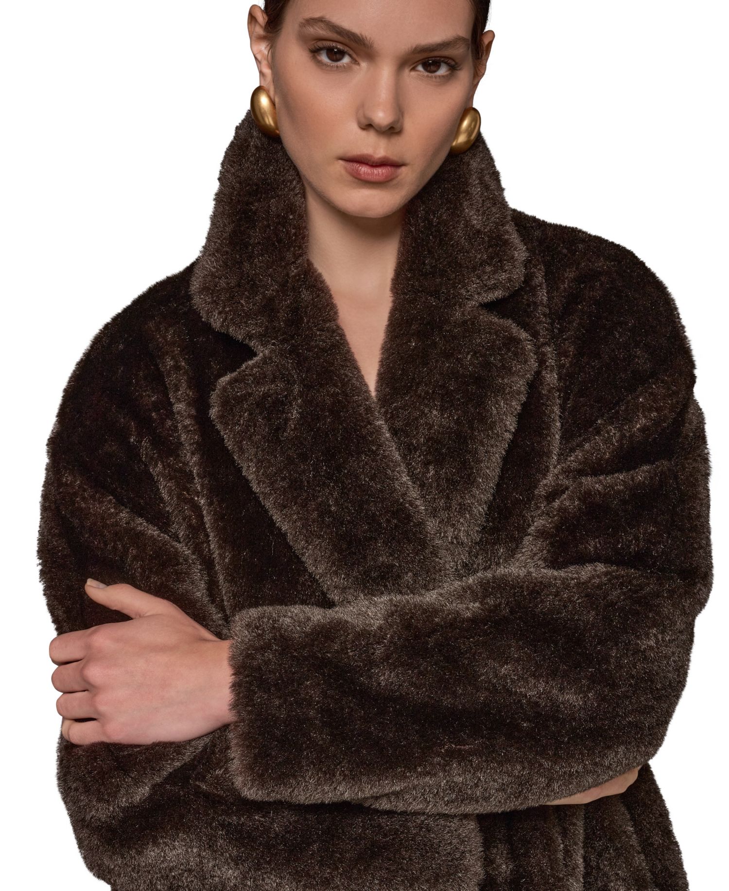 Women's Double-Breasted Long Coat