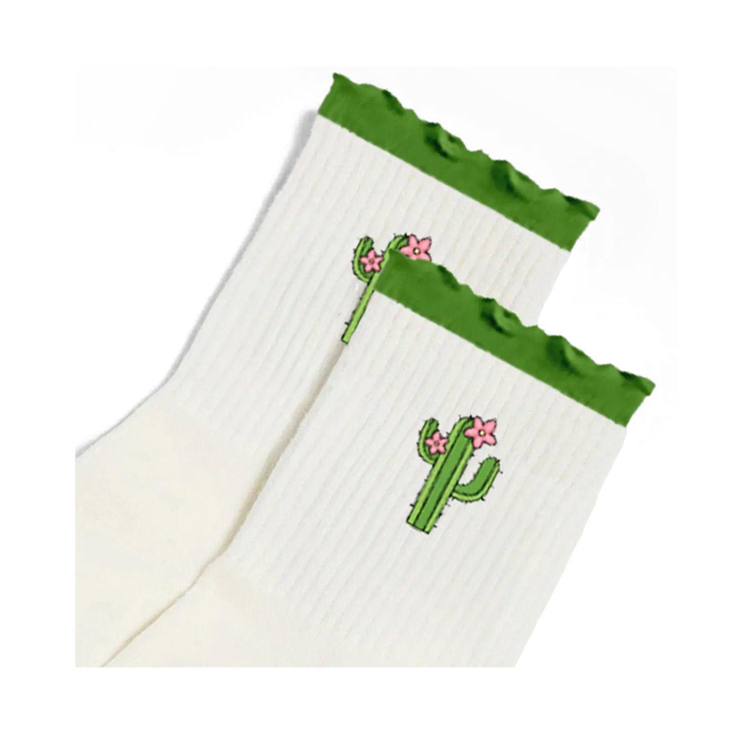 Women's Non-Slip Grip Ruffle Ankle Socks