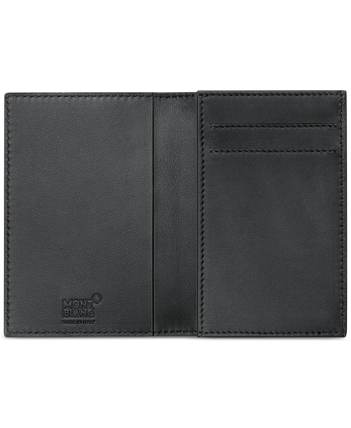 Montblanc Extreme Black Business Card Holder 111141 - Macy's