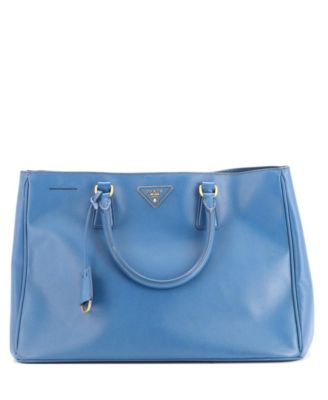 Large Lux Open Tote Saffiano Leather