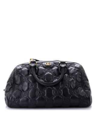 Medium Ophidia Convertible Boston Top Handle Bag GG Matelasse Leather