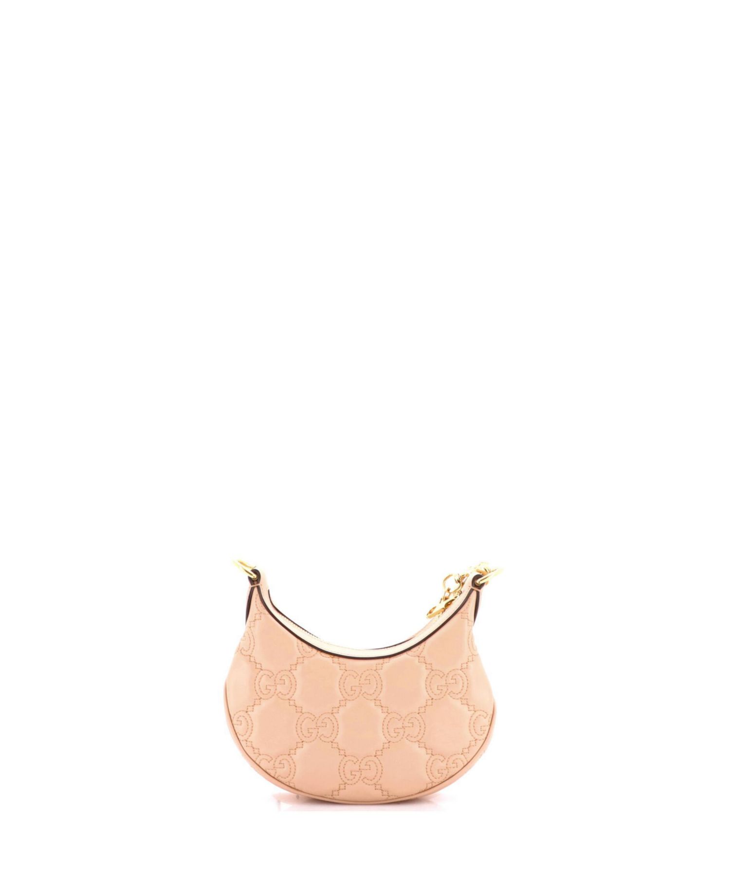 Mini Half Moon Hobo GG Matelasse Leather