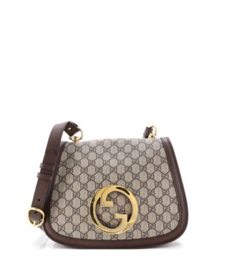 Medium Blondie NM Top Handle Bag GG Coated Canvas