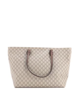 Medium Ophidia Zip Tote GG Coated Canvas