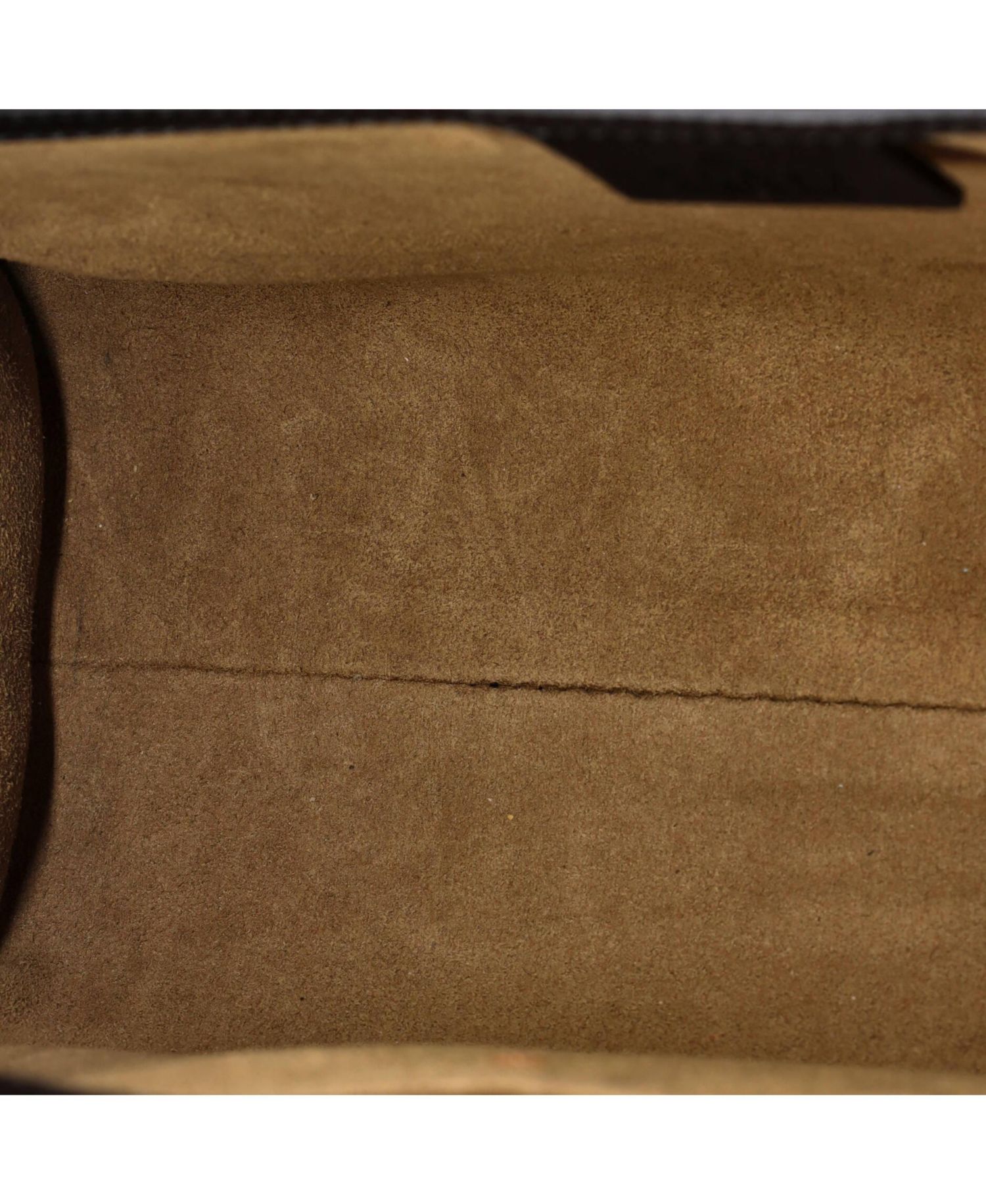 Small Padlock Top Handle Bag GG Coated Canvas and Leather