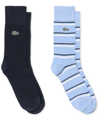 Men's Ribbed Crew Socks, 2-Pack