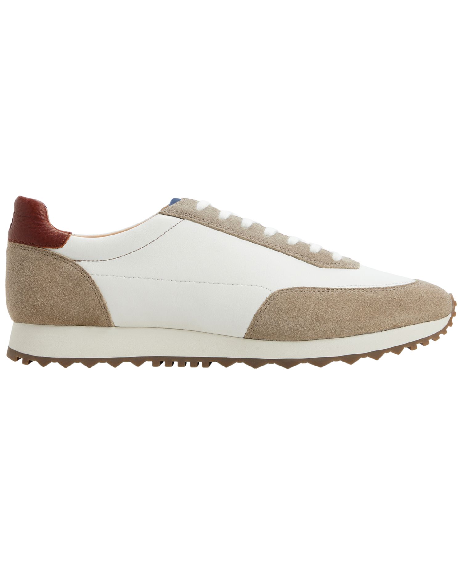 Men's Arverne Leather Round-Toe Sneakers