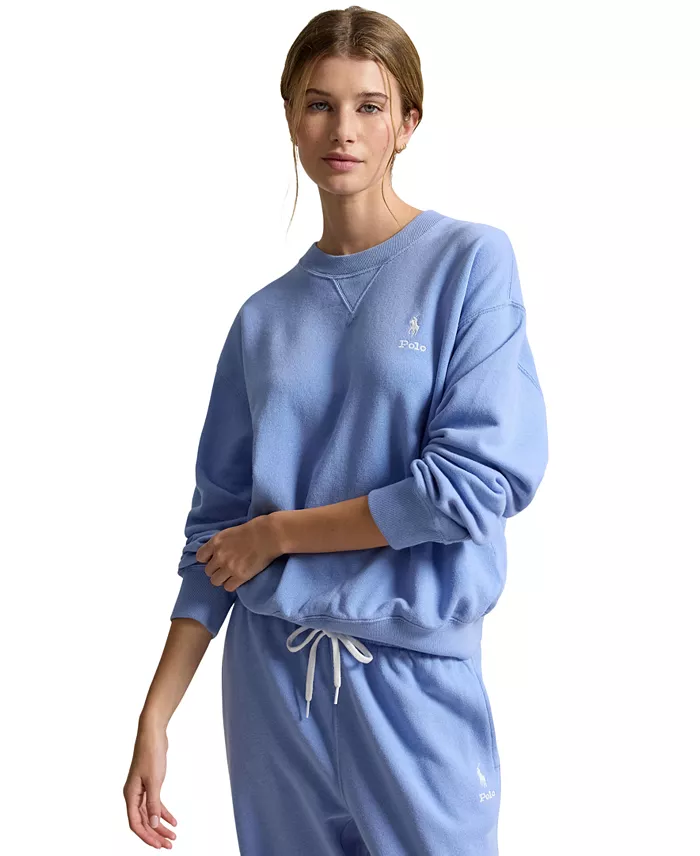 Women's Island Fleece Crewneck Long-Sleeve Sweatshirt