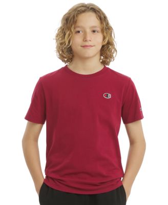 Boys' 8-20 C-Patch Logo Short-Sleeve T-Shirt