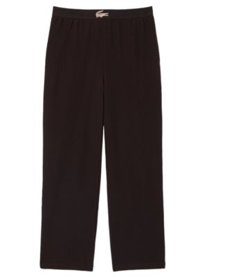 Men's Straight-Fit Lounge Waffle-Knit Pajama Pants
