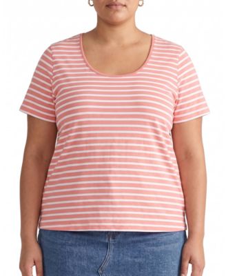 Plus Size Scoop Neck Tee