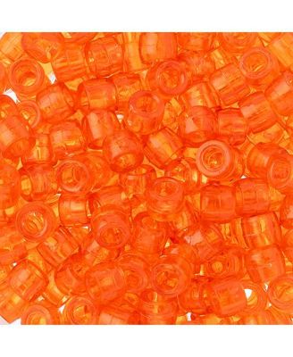 1000ct Transparent Amethyst Mini Plastic Crow Beads for DIY Jewelry Making