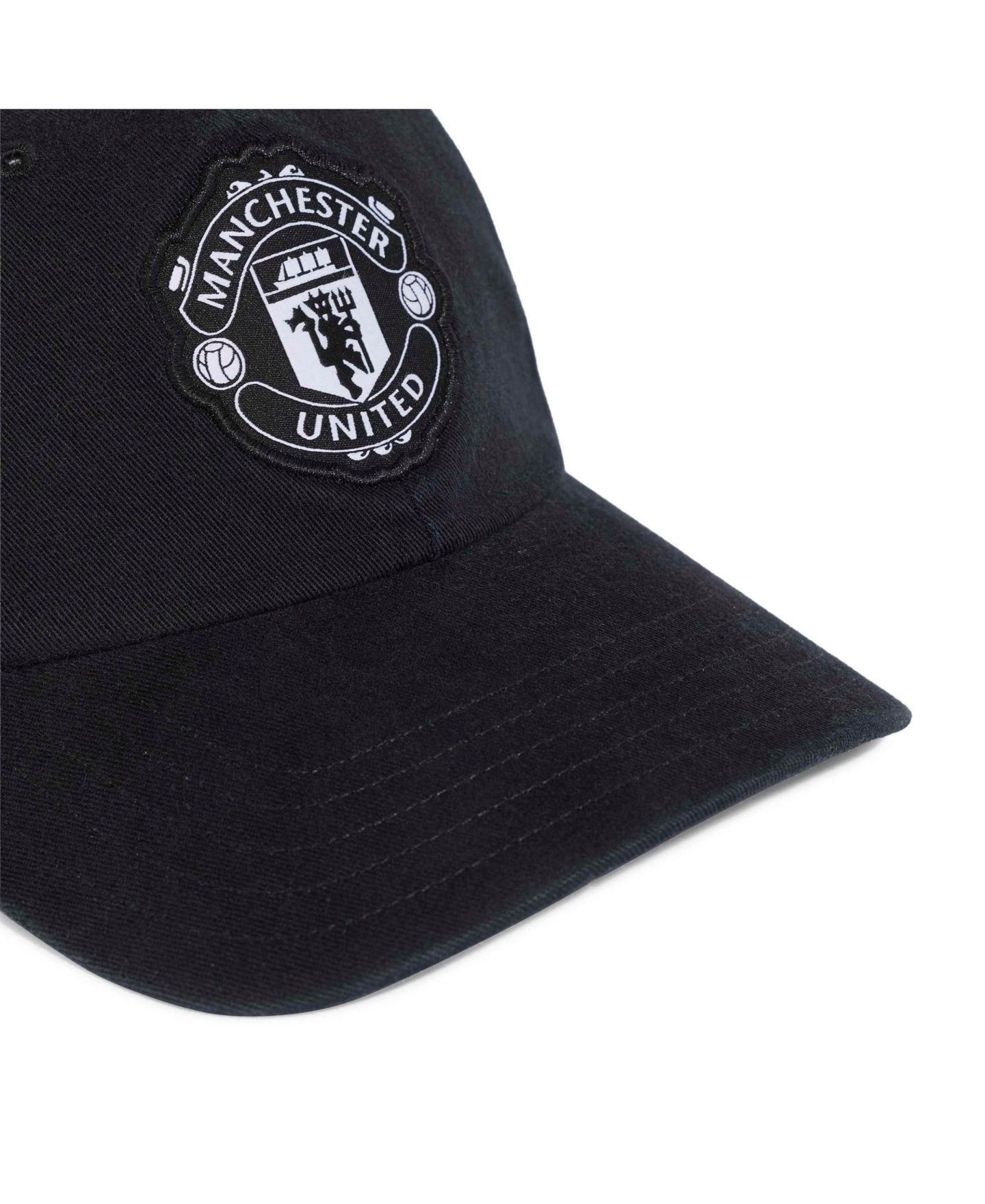 Кепка adidas Black Manchester United 2026/27 Away Club Adjustable Dad Hat — фото 3