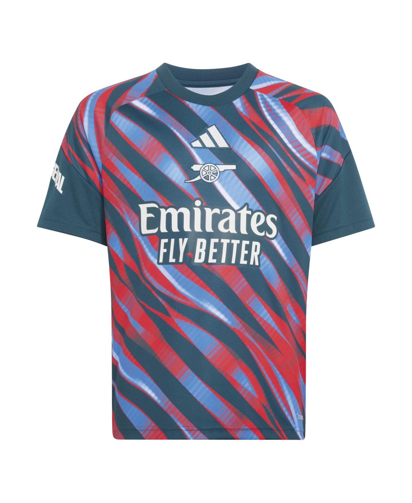 Детский топ adidas Green Arsenal 2026/27 Pre-Match Home Training Jersey — фото 3