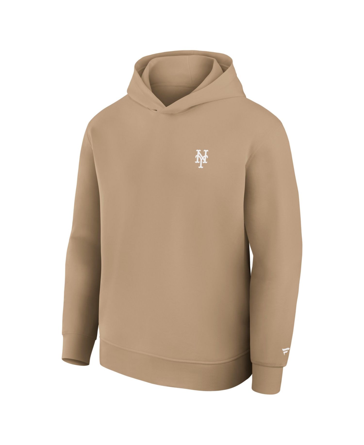 Men's Khaki New York Mets Clutch Tri-Blend Hoodie