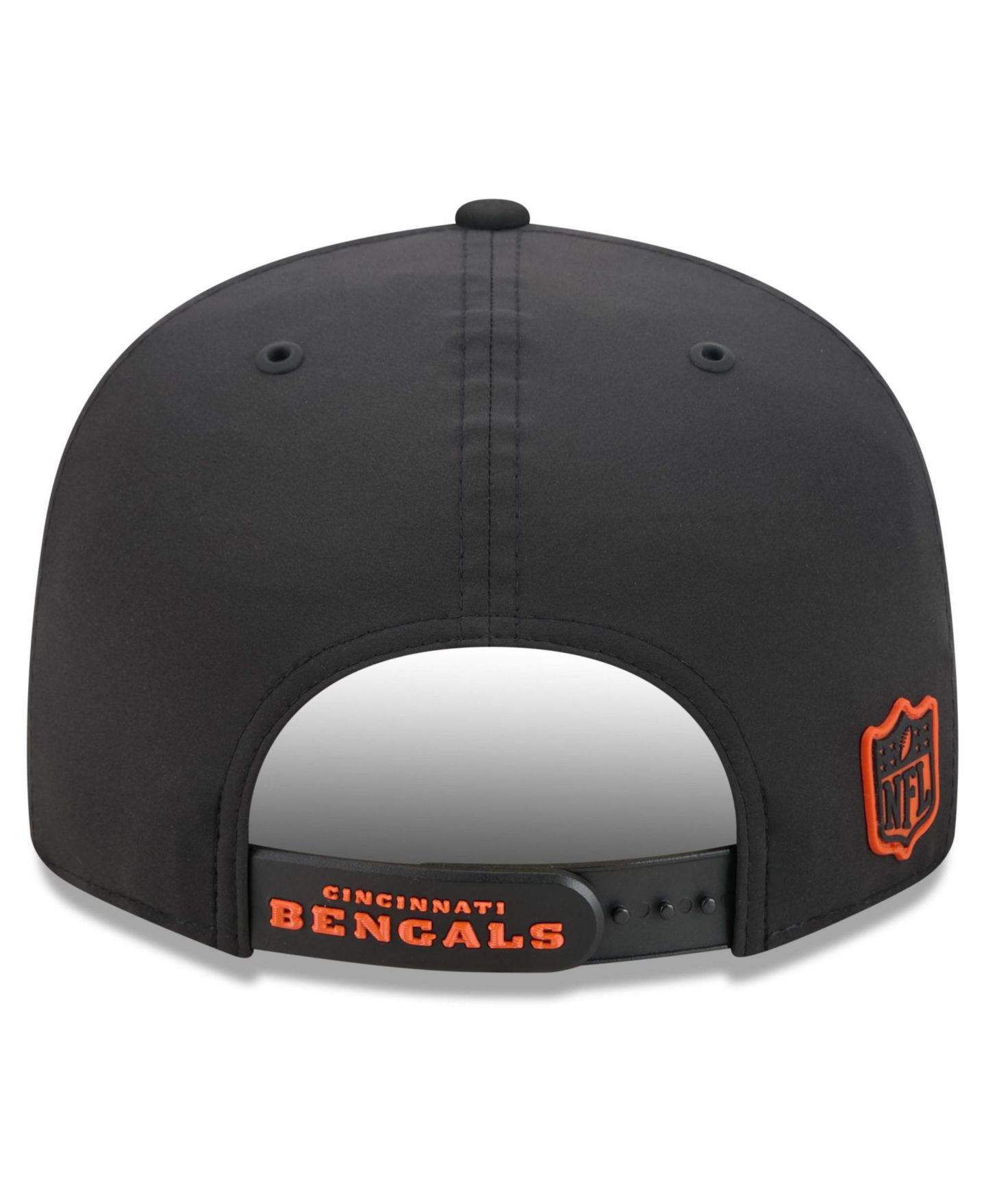 Мужская кепка New Era Black Cincinnati Bengals 2026 Sideline 9FIFTY Snapback Hat — фото 3