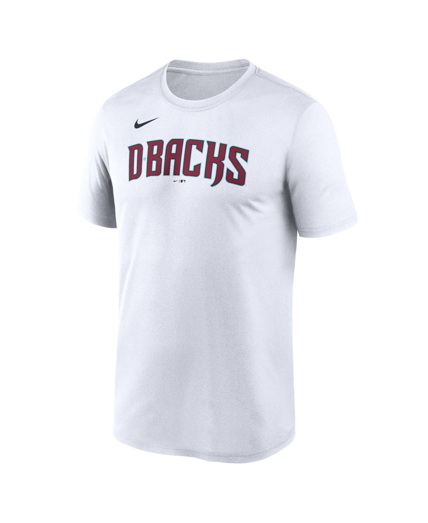 Men's White Arizona Diamondbacks New Legend Wordmark Dri-FIT T-Shirt