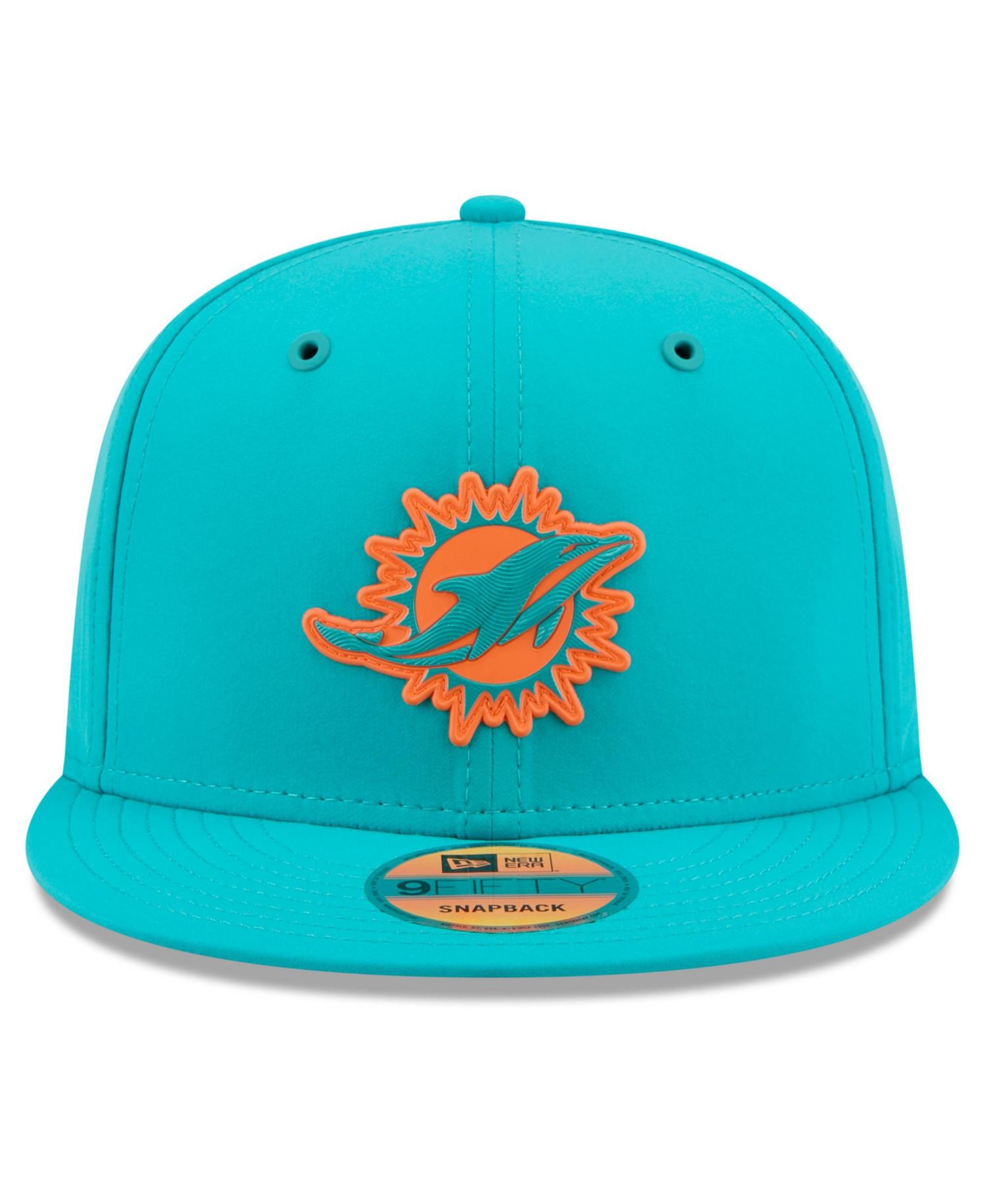 Men's Aqua Miami Dolphins 2026 Sideline 9FIFTY Snapback Hat