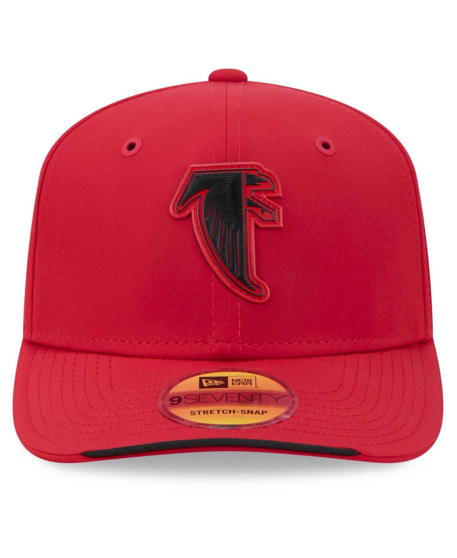 Men's Red Atlanta Falcons 2026 Sideline Throwback 9SEVENTY Adjustable Hat