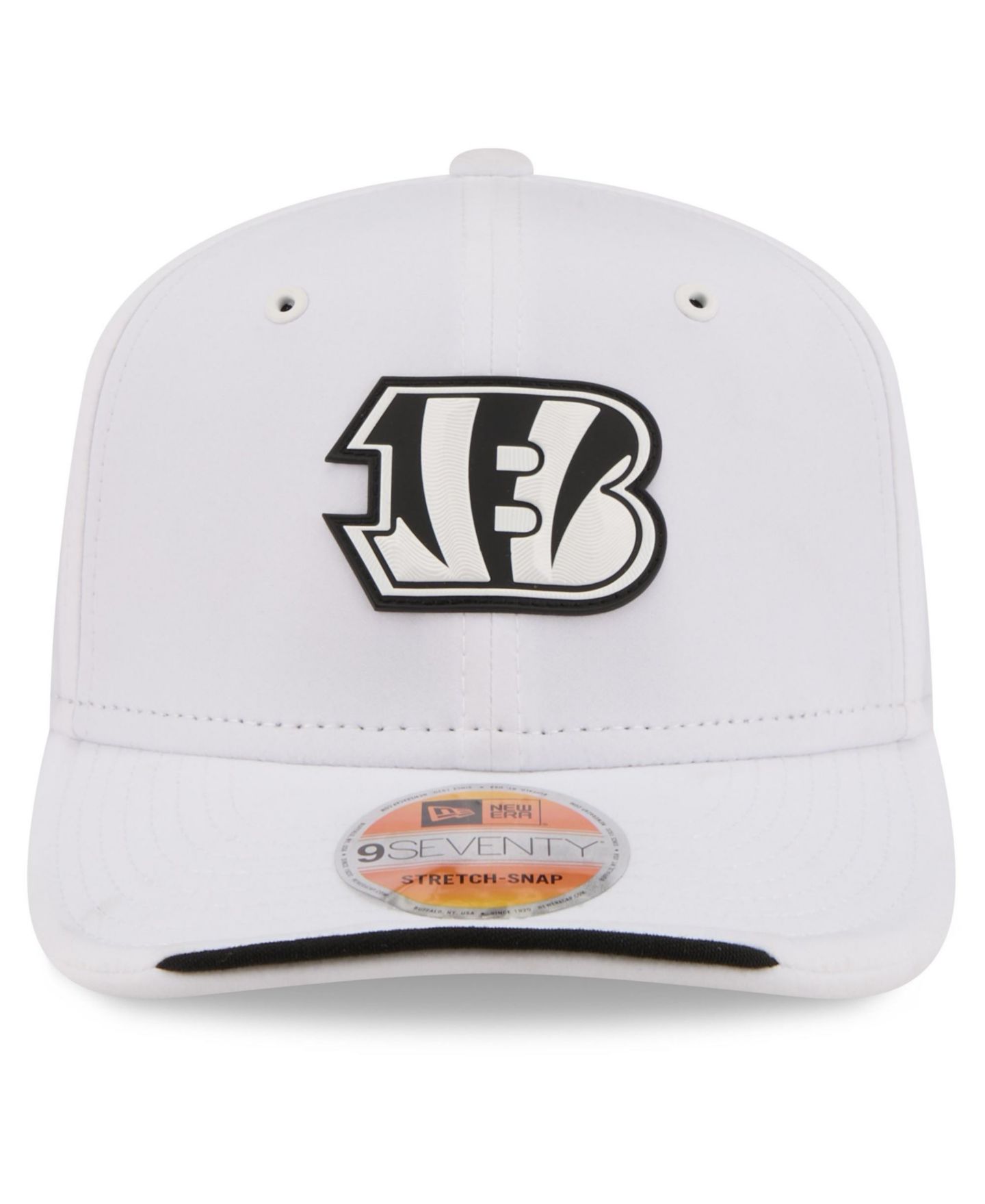 Мужская кепка New Era White Cincinnati Bengals 2026 Sideline 9SEVENTY Adjustable Hat — фото 5