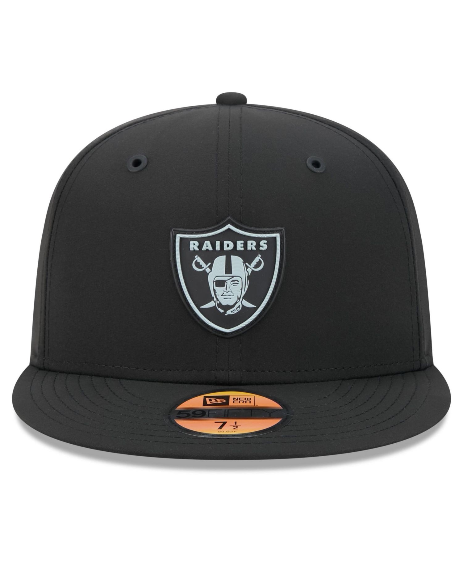 Men's Black Las Vegas Raiders 2026 Sideline 59FIFTY Fitted Hat