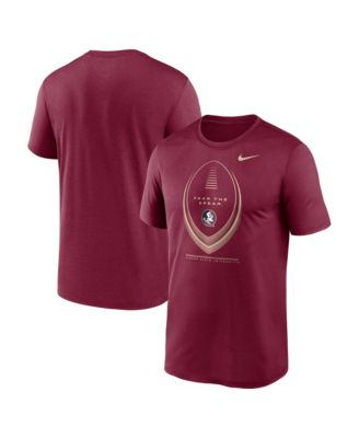 Men's Garnet Florida State Seminoles Primetime Legend Football Icon Dri-FIT T-Shirt