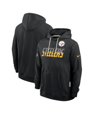 Men's Black Pittsburgh ST-Shirtlers Sideline Standard Issue Top Prospect Dri-FIT Hoodie