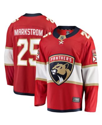Men's Jacob Markstrom Red Florida Panthers Home Breakaway Jersey
