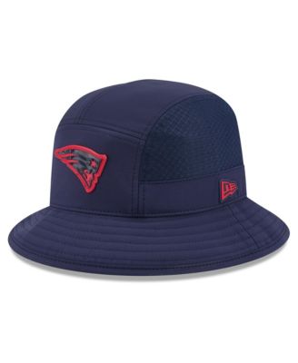 Men's Navy New England Patriots 2026 Sideline Bucket Hat